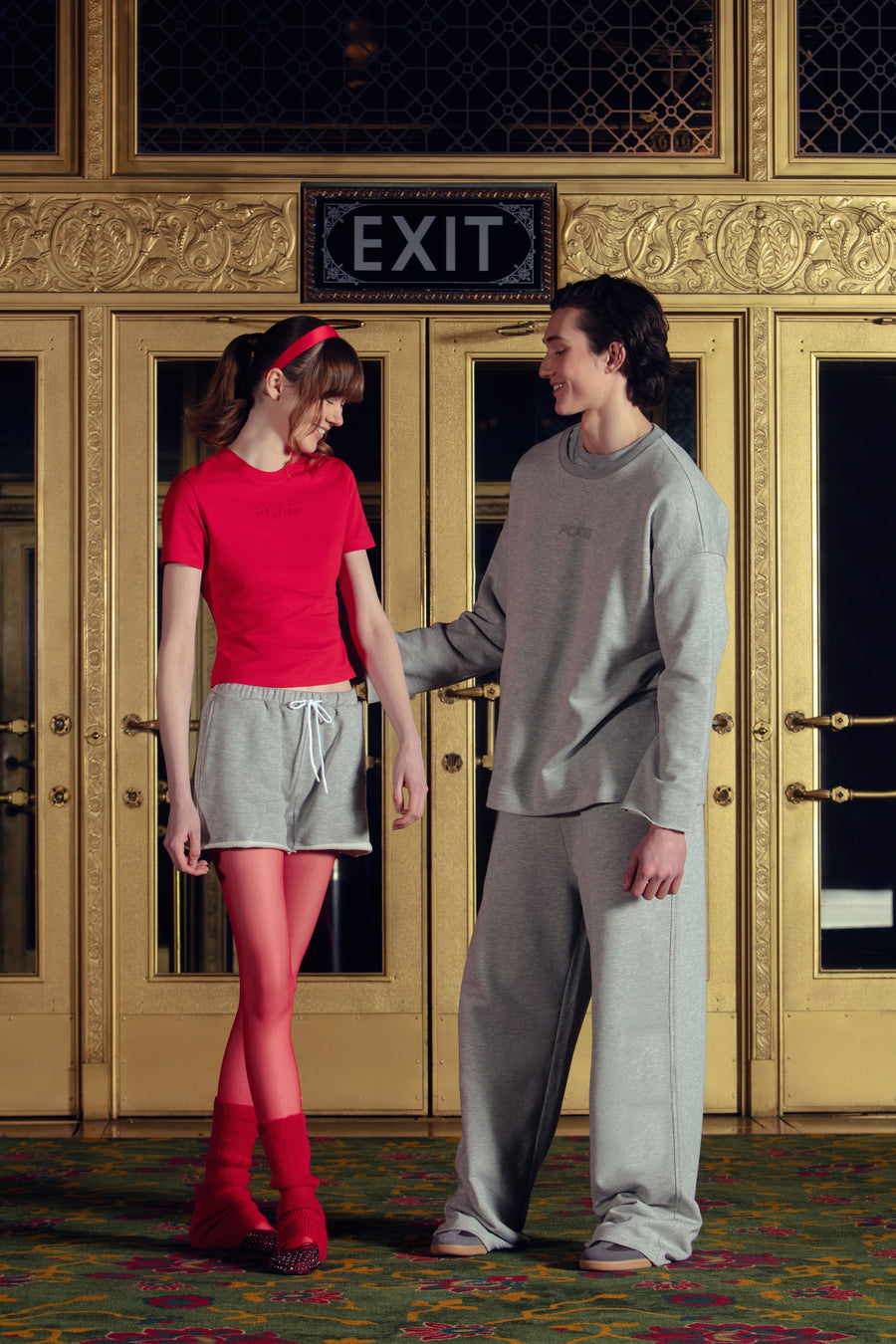 Relaxed Fit Kadın Kırmızı Tişört