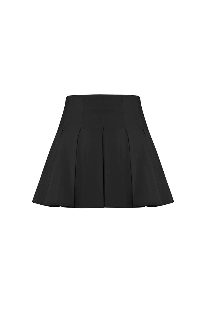 Boomerang Pleated Skirt