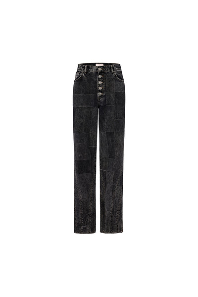 Your *itch Renk Bloklu Denim Pantolon