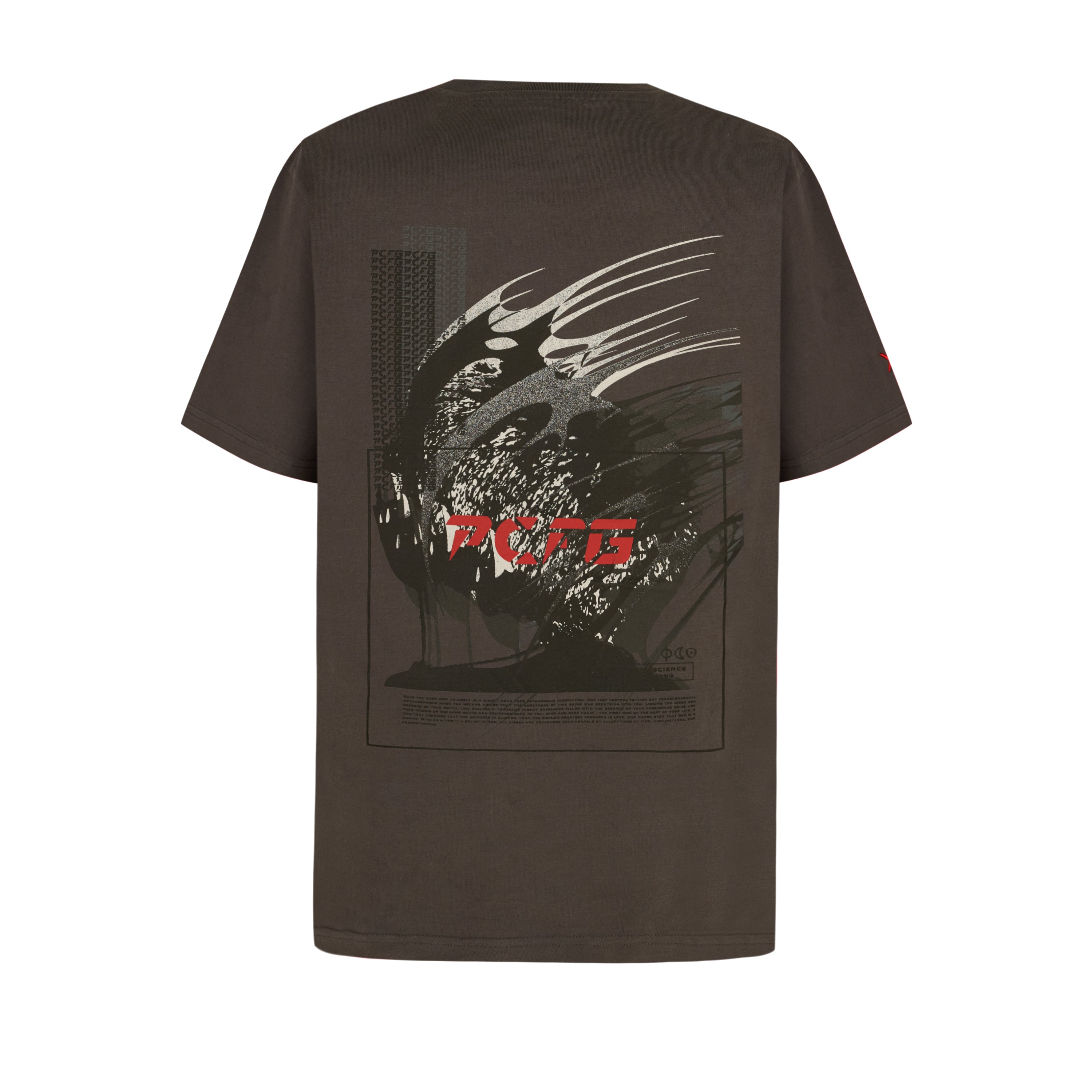 YOUR *ITCH PRINTED T-SHIRT - BLACK