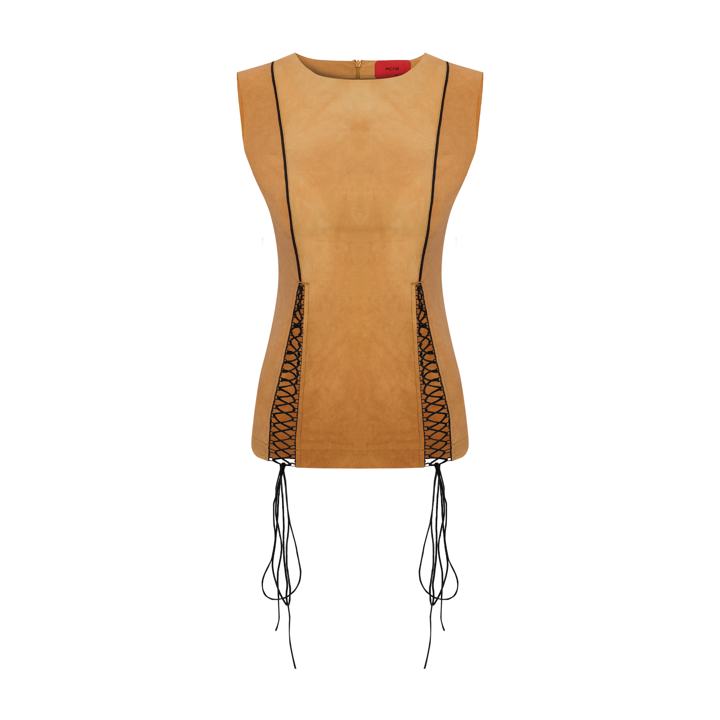 TOP WITH SLIT DETAIL