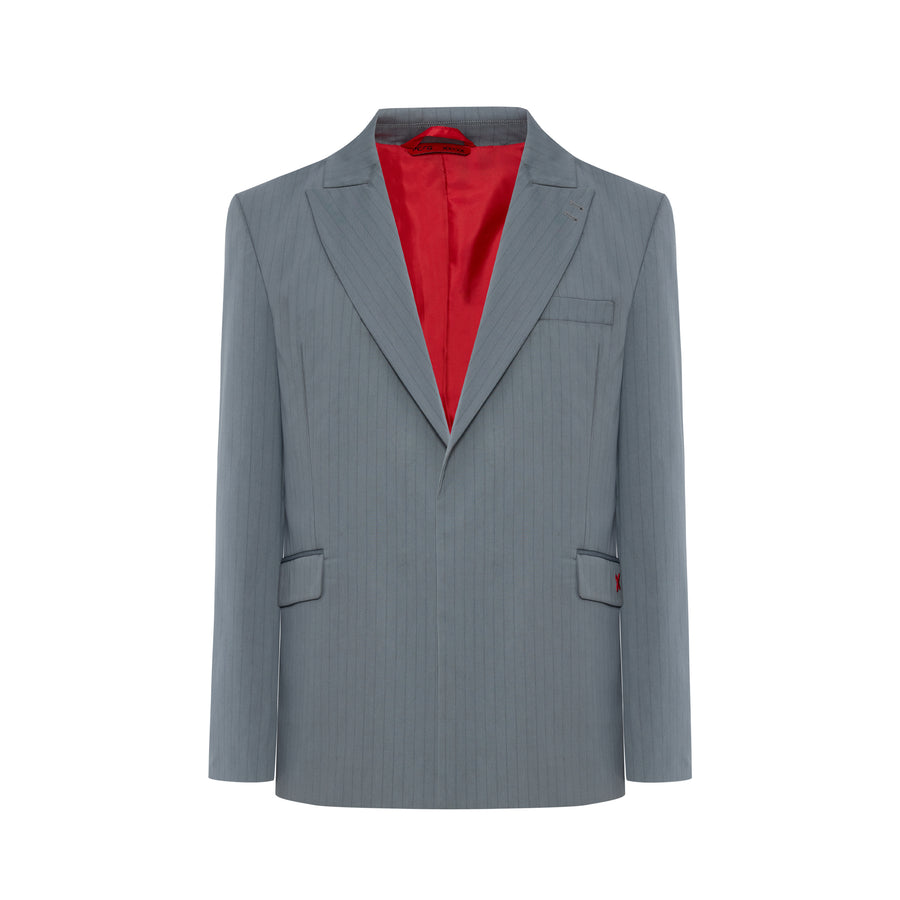 Day to Night in LA Çizgili Dokuma Blazer Ceket