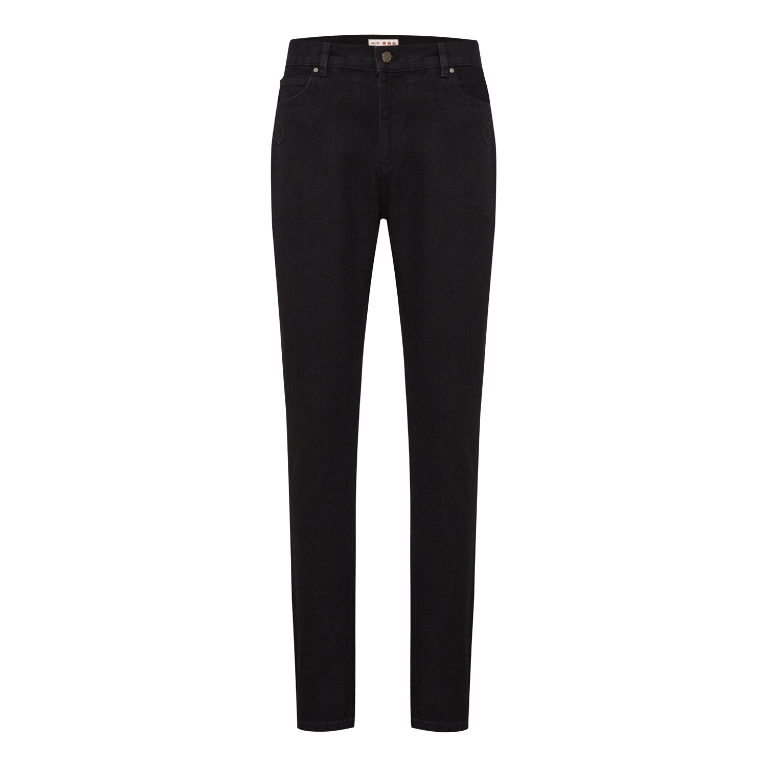 Cotton Straight Fit Men Denim - Black