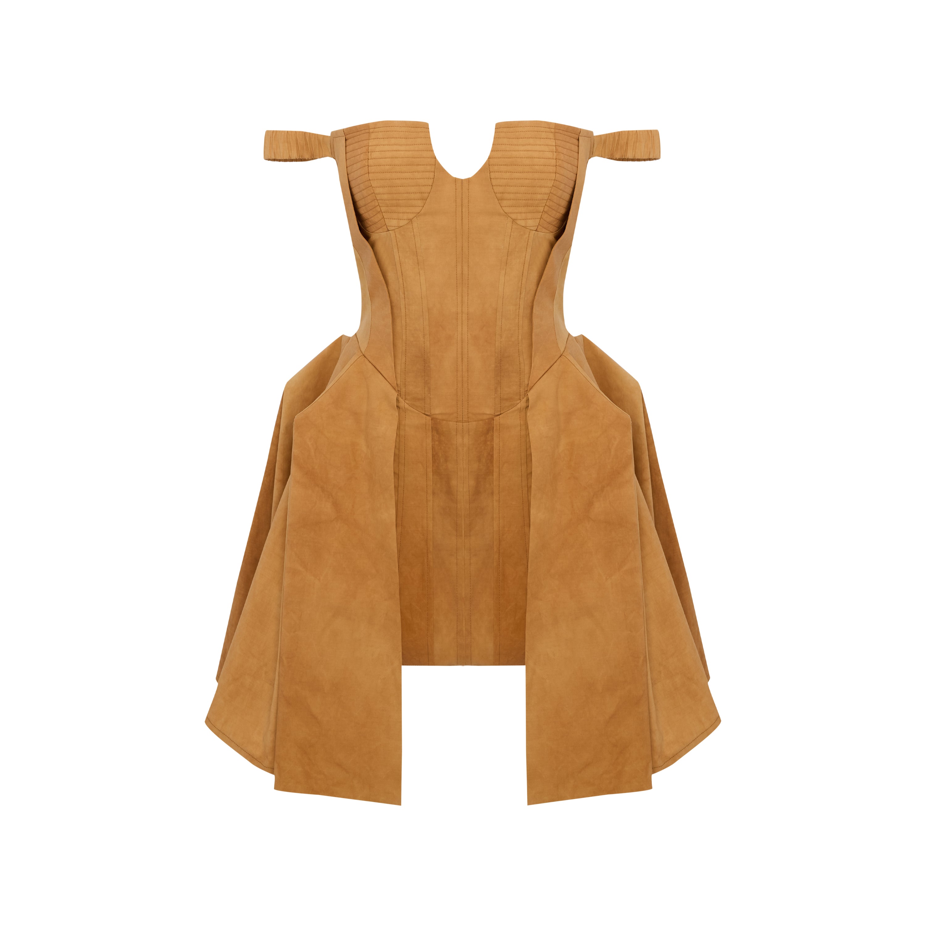 CORSET DRESS - ORANGE