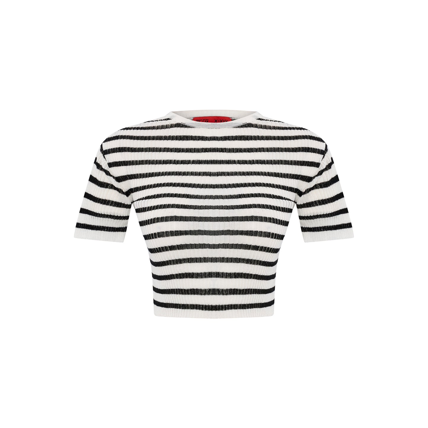 Day to Night in LA Çizgili Kısa Kollu Triko