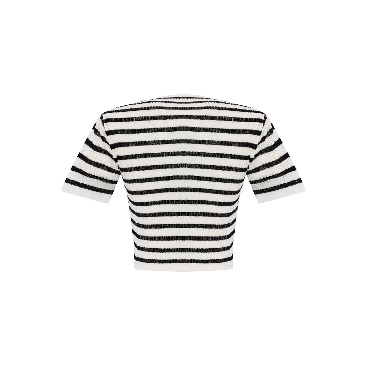 Day to Night in LA Çizgili Kısa Kollu Triko