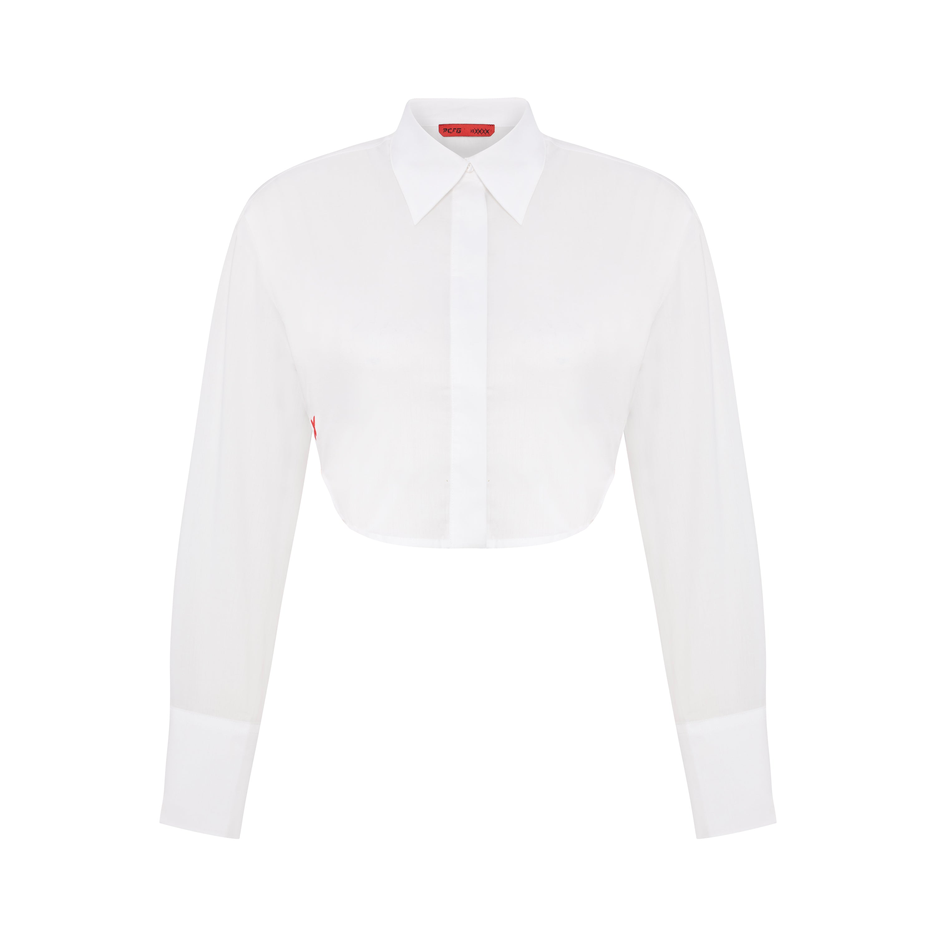 PURE COTTON CROP SHIRT