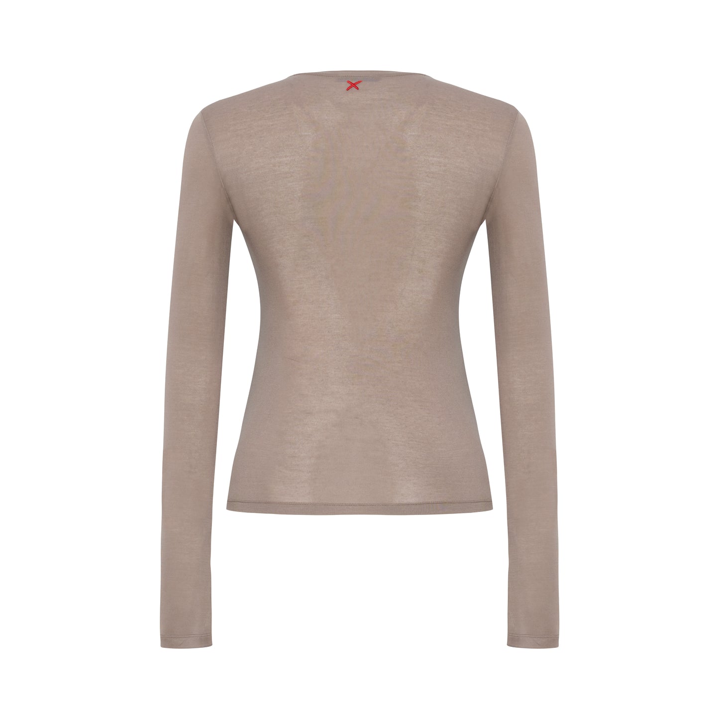 Day to Night in LA Transparan Uzun Kollu Üst