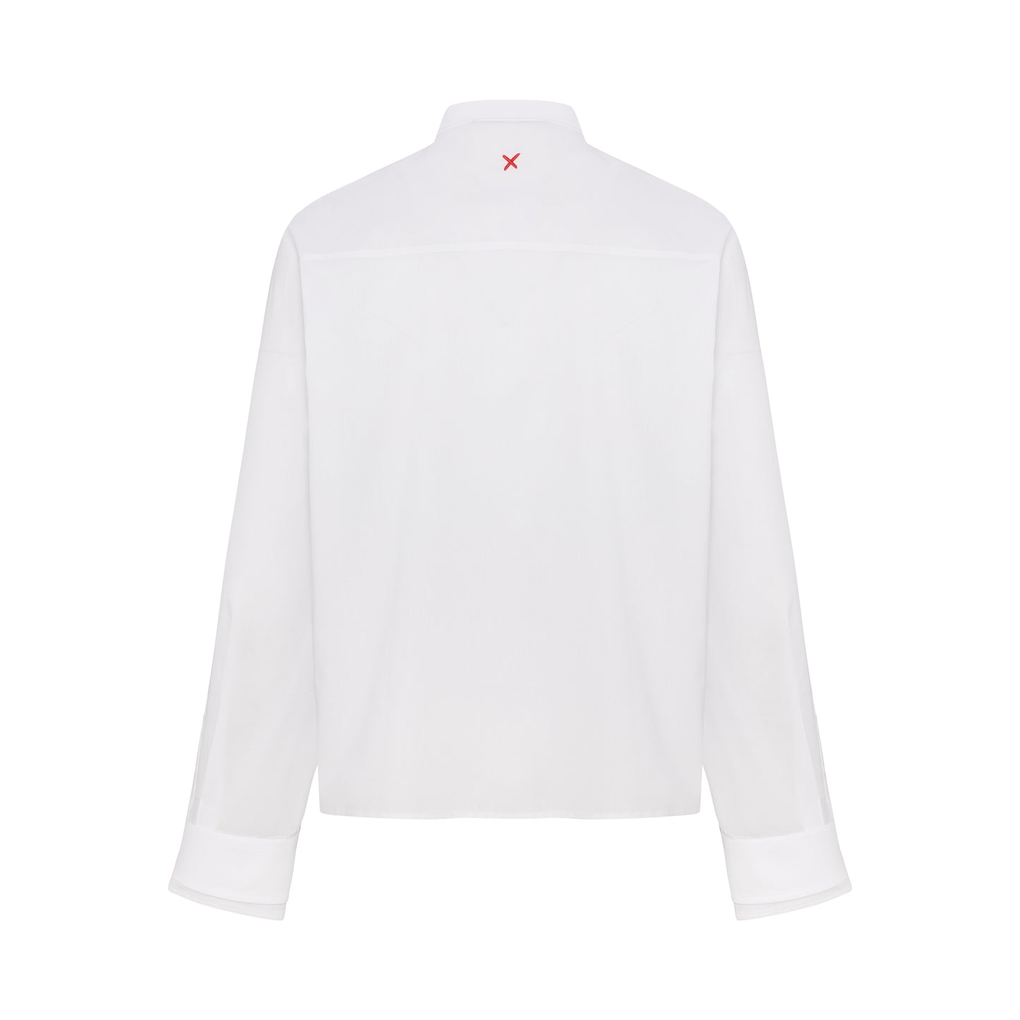 Day to Night in LA Çift Manşetli Dokuma Gömlek