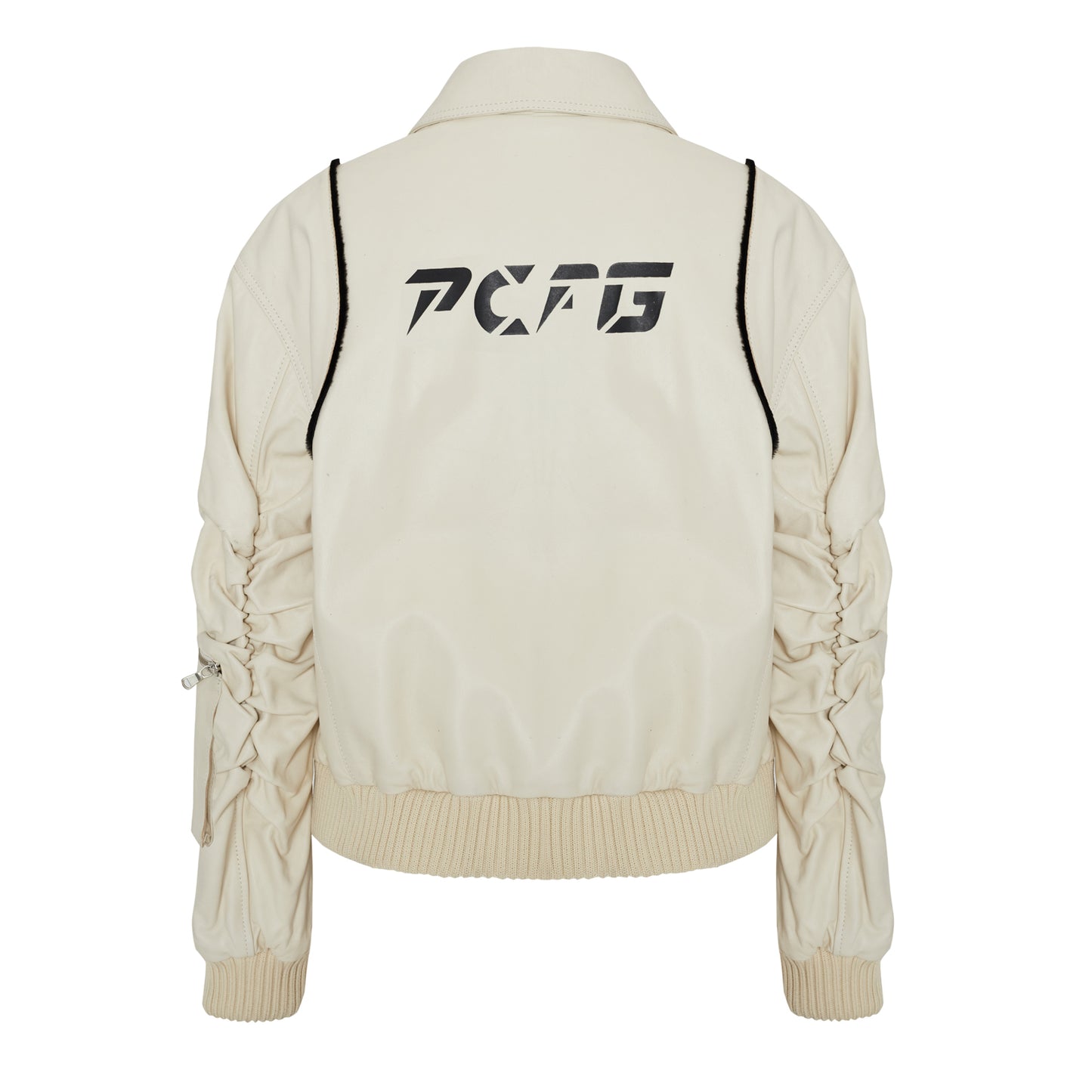 Boomerang Deri Biker Ceket