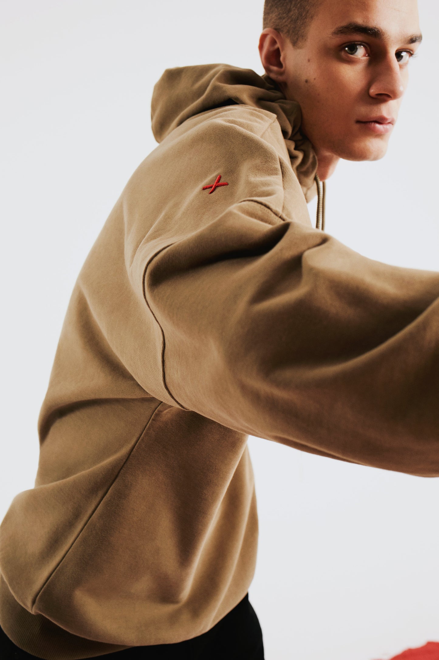 Boomerang Oversize Hooded Sweatshirt