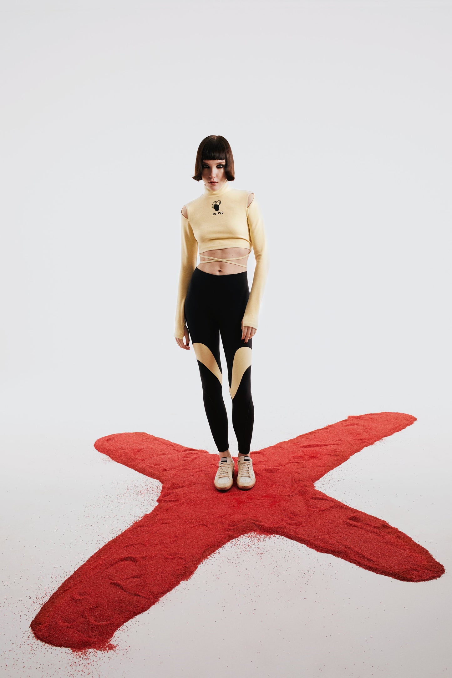 Boomerang Uzun Kollu Crop Top