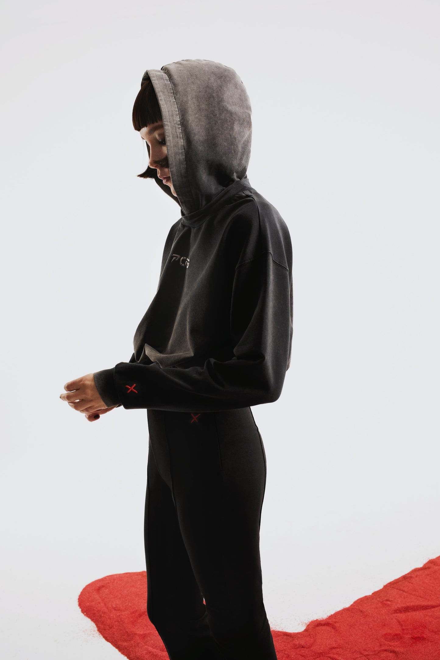 Boomerang Asit Yıkamalı Bol Paça Eşofman Altı