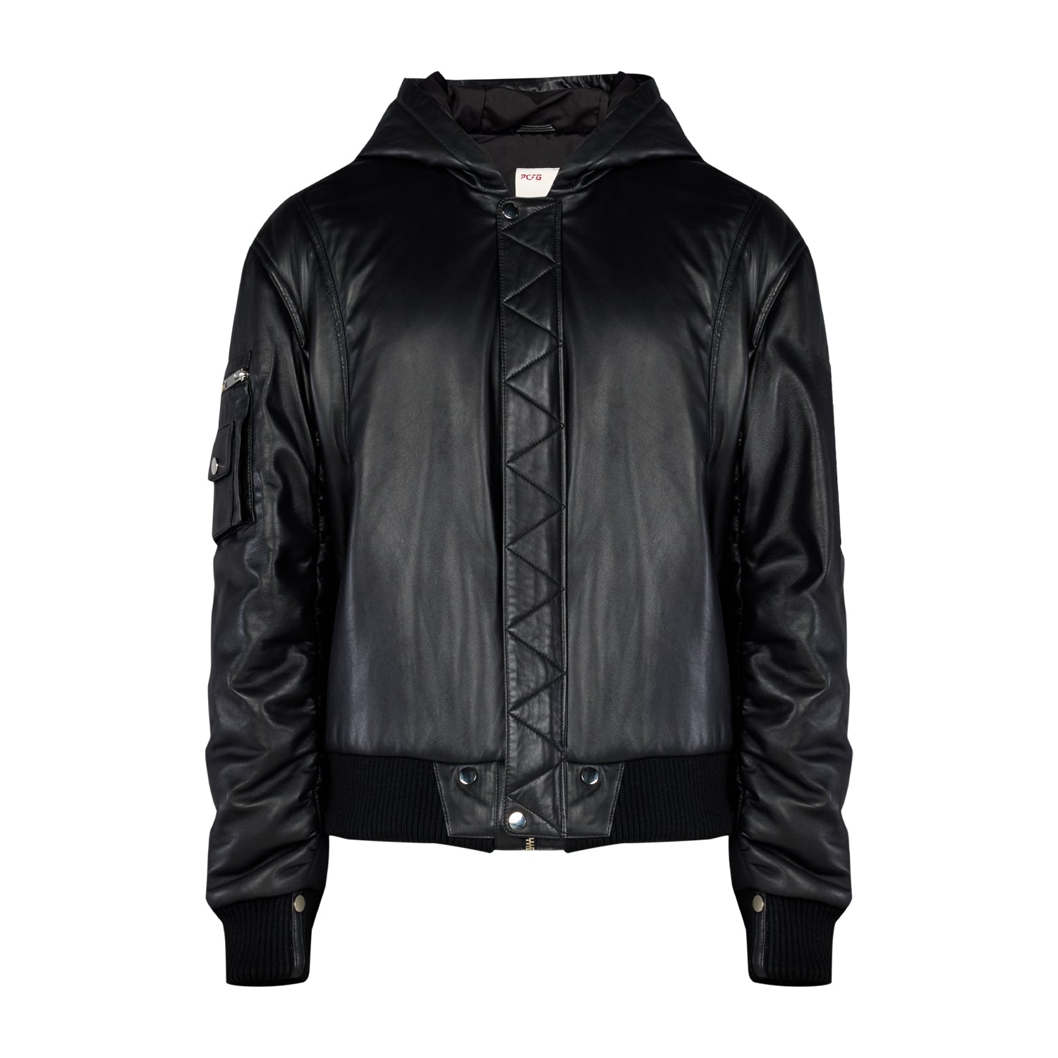 YOUR *ITCH BOMBER LEATHER JACKET