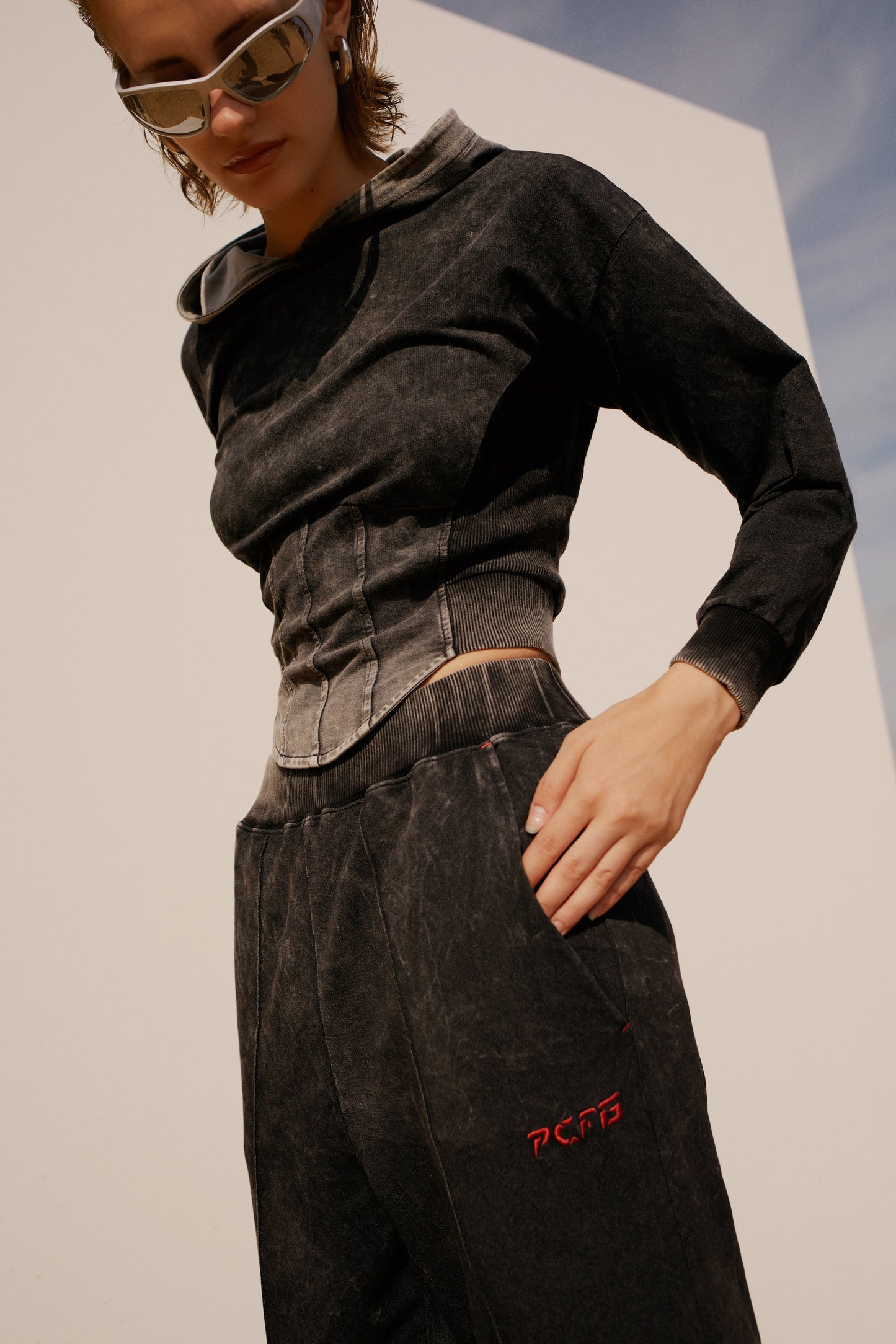 Free Heaven Asit Yıkama Hoodie