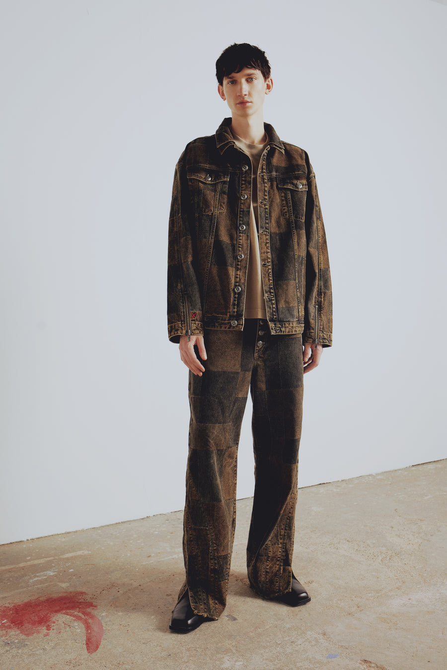 Your *itch Renk Bloklu Denim Ceket