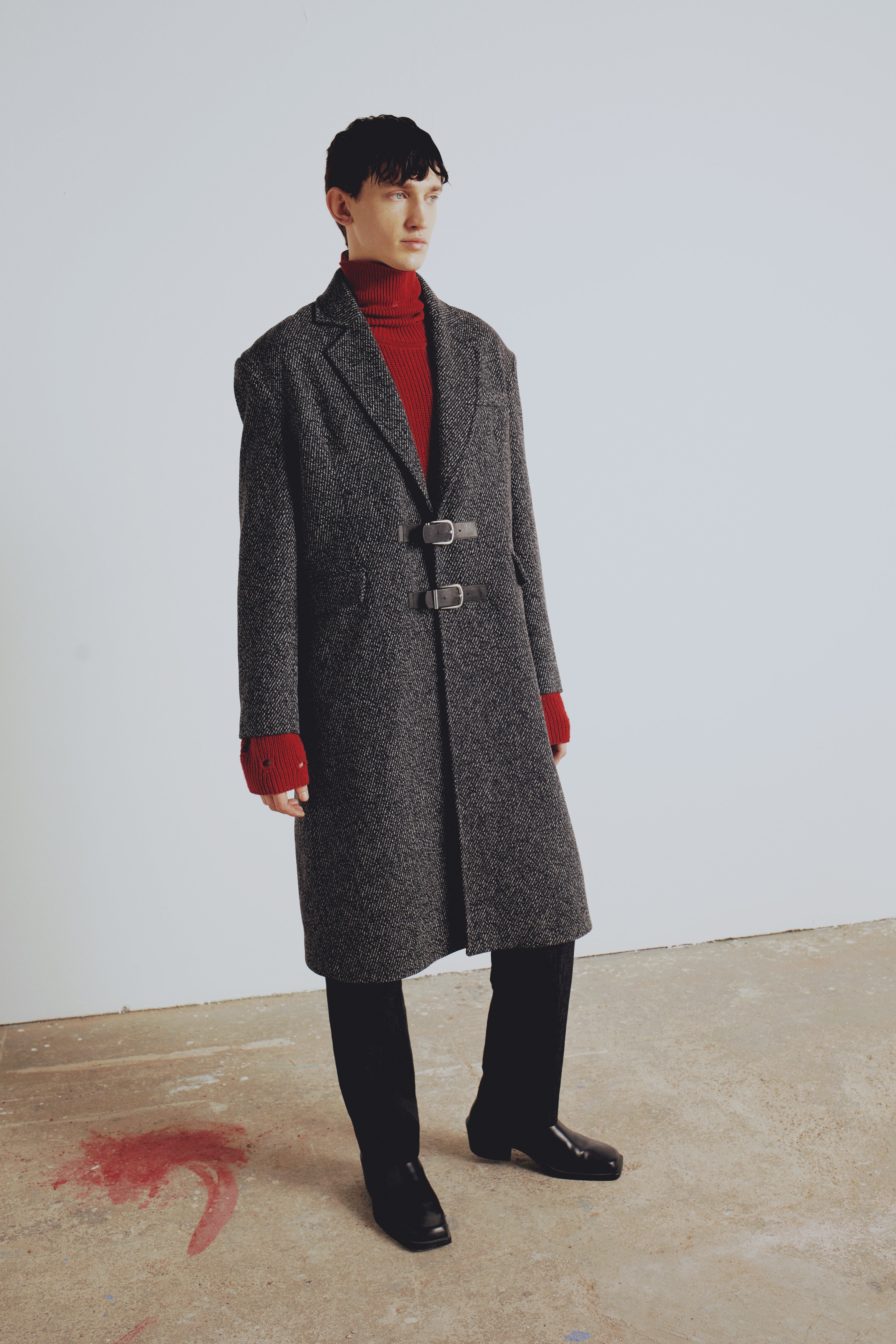 YOUR *ITCH WOOL LONG OVERCOAT