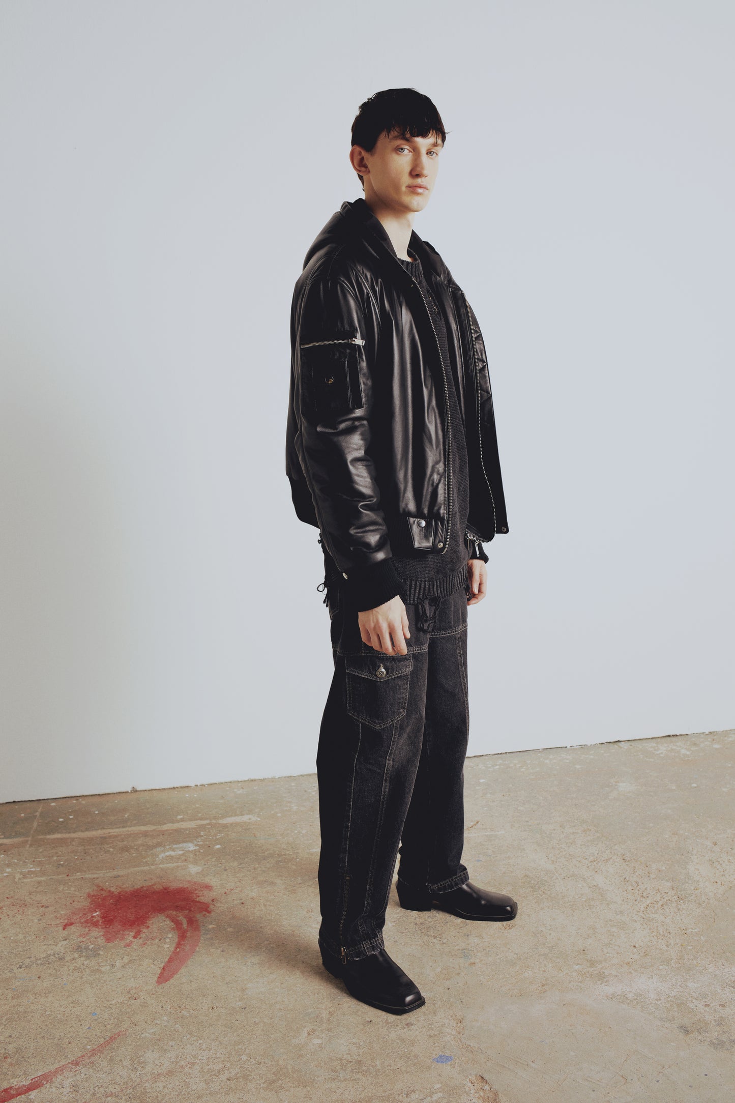 Your *itch Deri Bomber Ceket