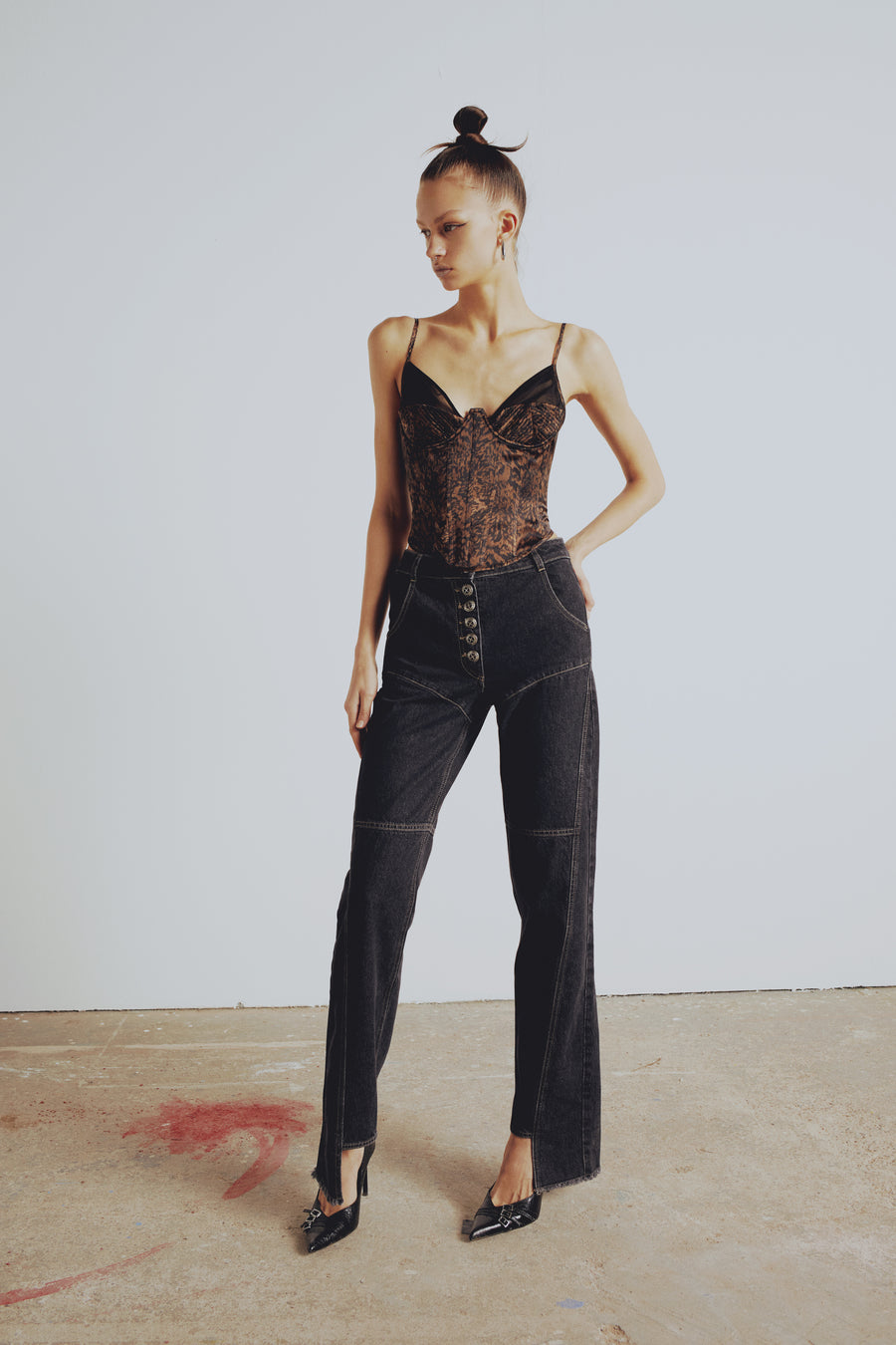 Your *itch Çizme Paça Denim Pantolon