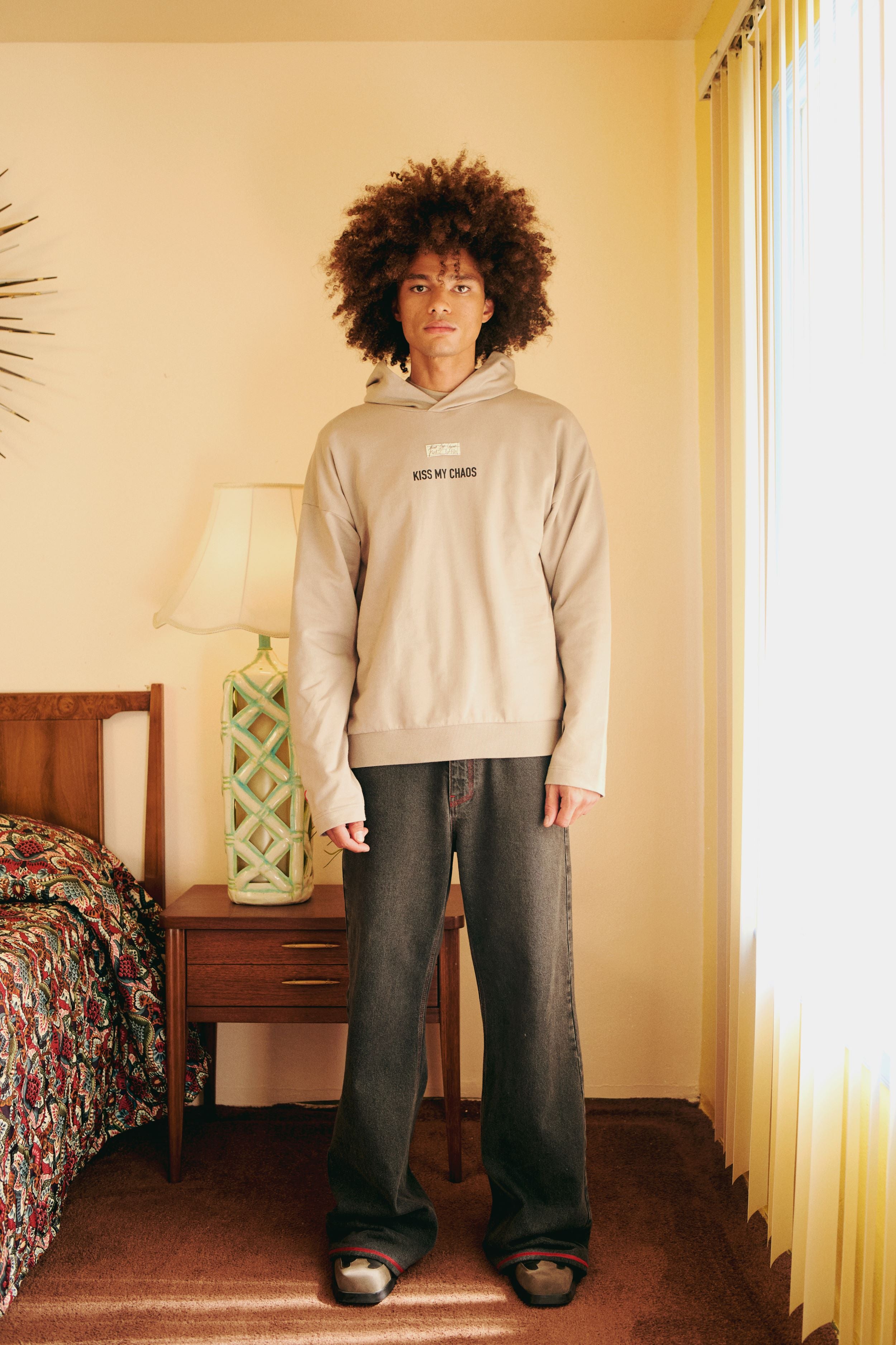 PURE COTTON REGULAR FIT HOODIE