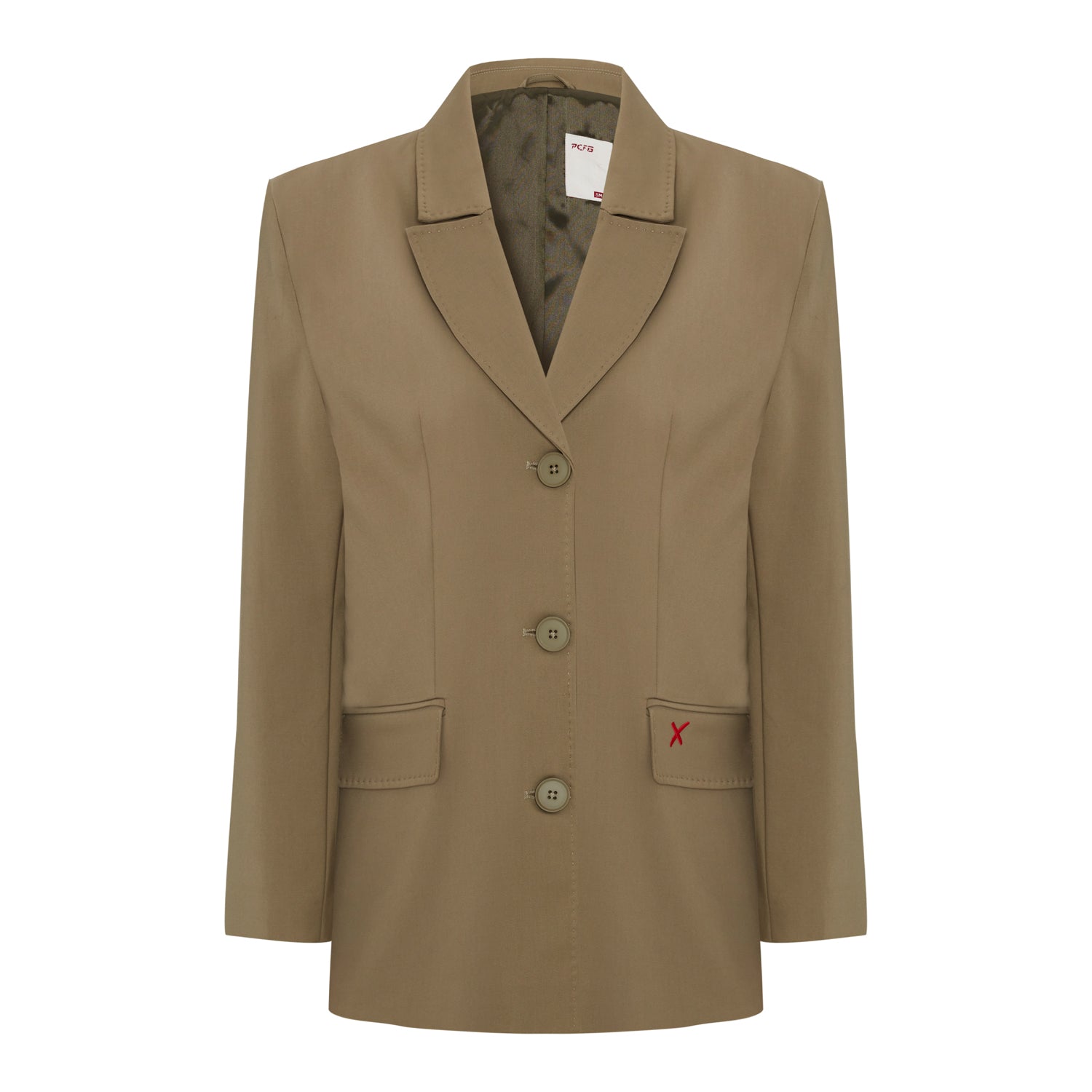Cotton Classic Blazer - Covert Green