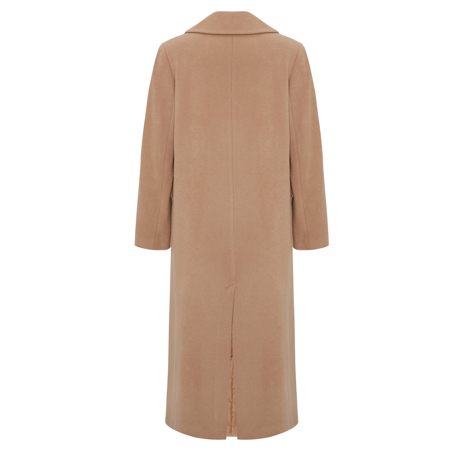 Wool Women Coat - Beige