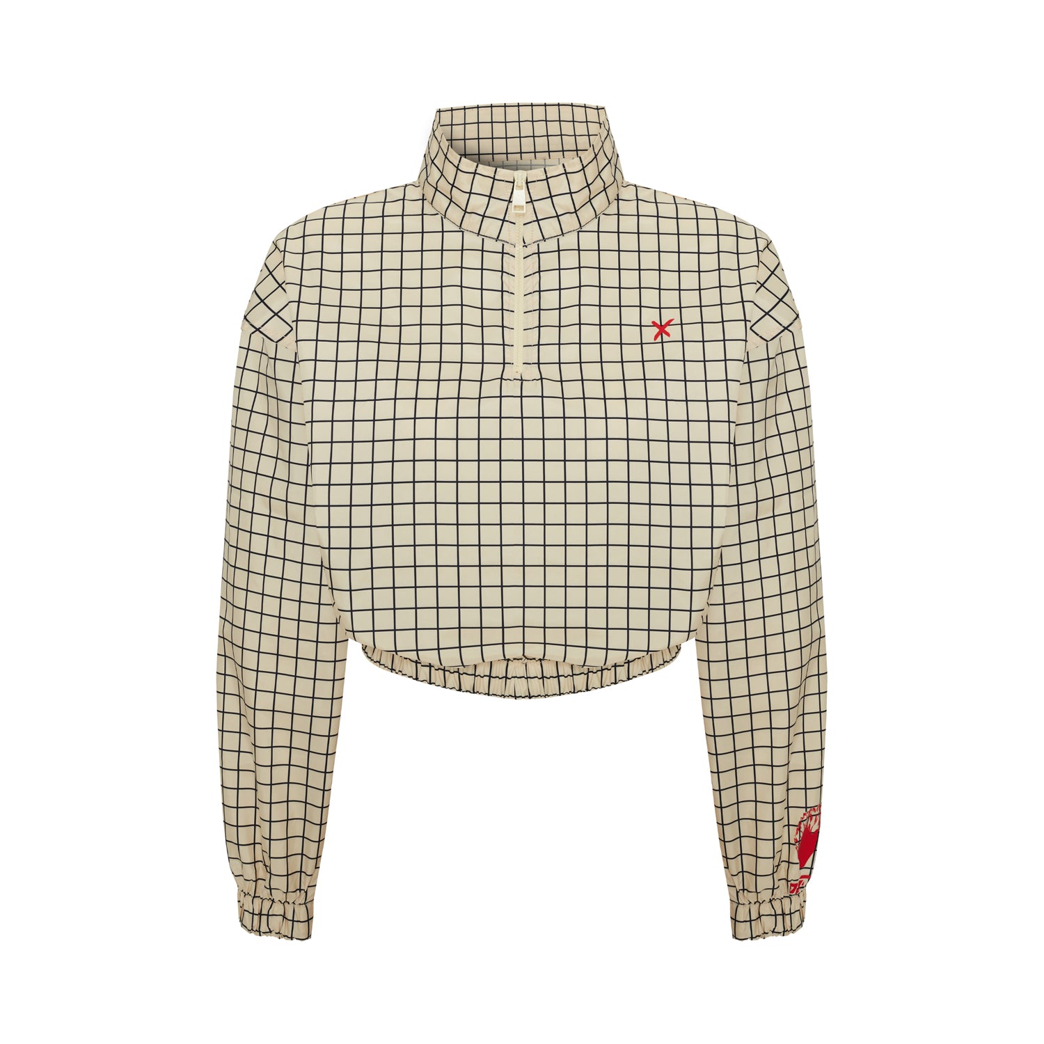 Parachute Crop Sweat - Chino Green