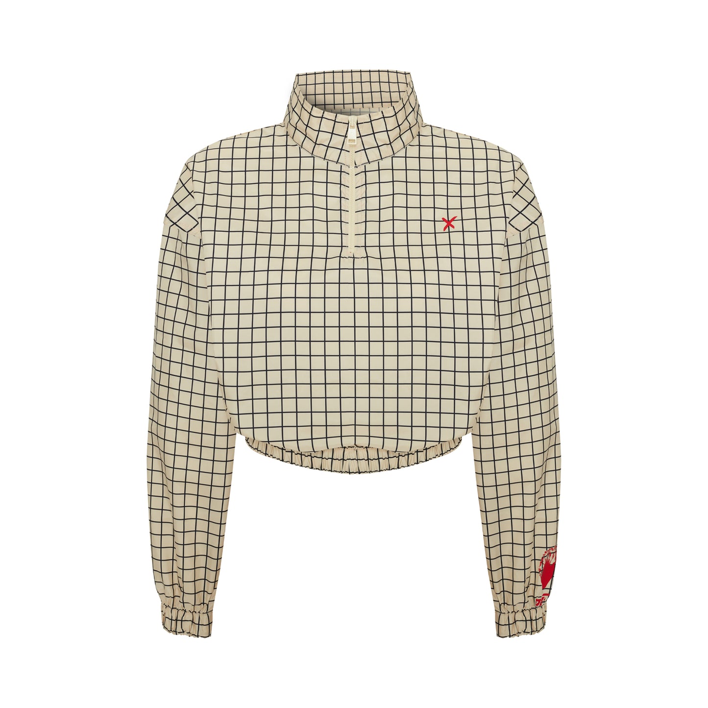 Boomerang Paraşüt Kumaş Crop Sweatshirt