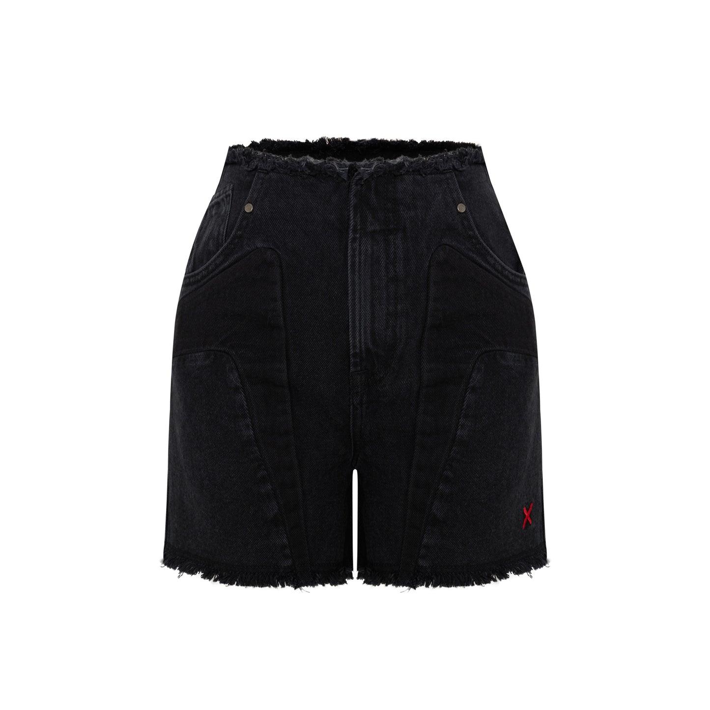 Boomerang Yüksek Bel Jean Şort