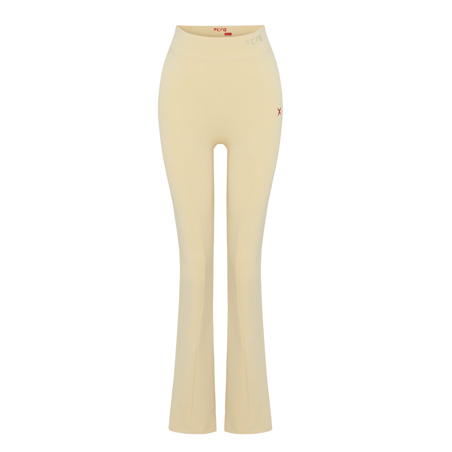 Cotton Flare Yoga Pant - Chino Green
