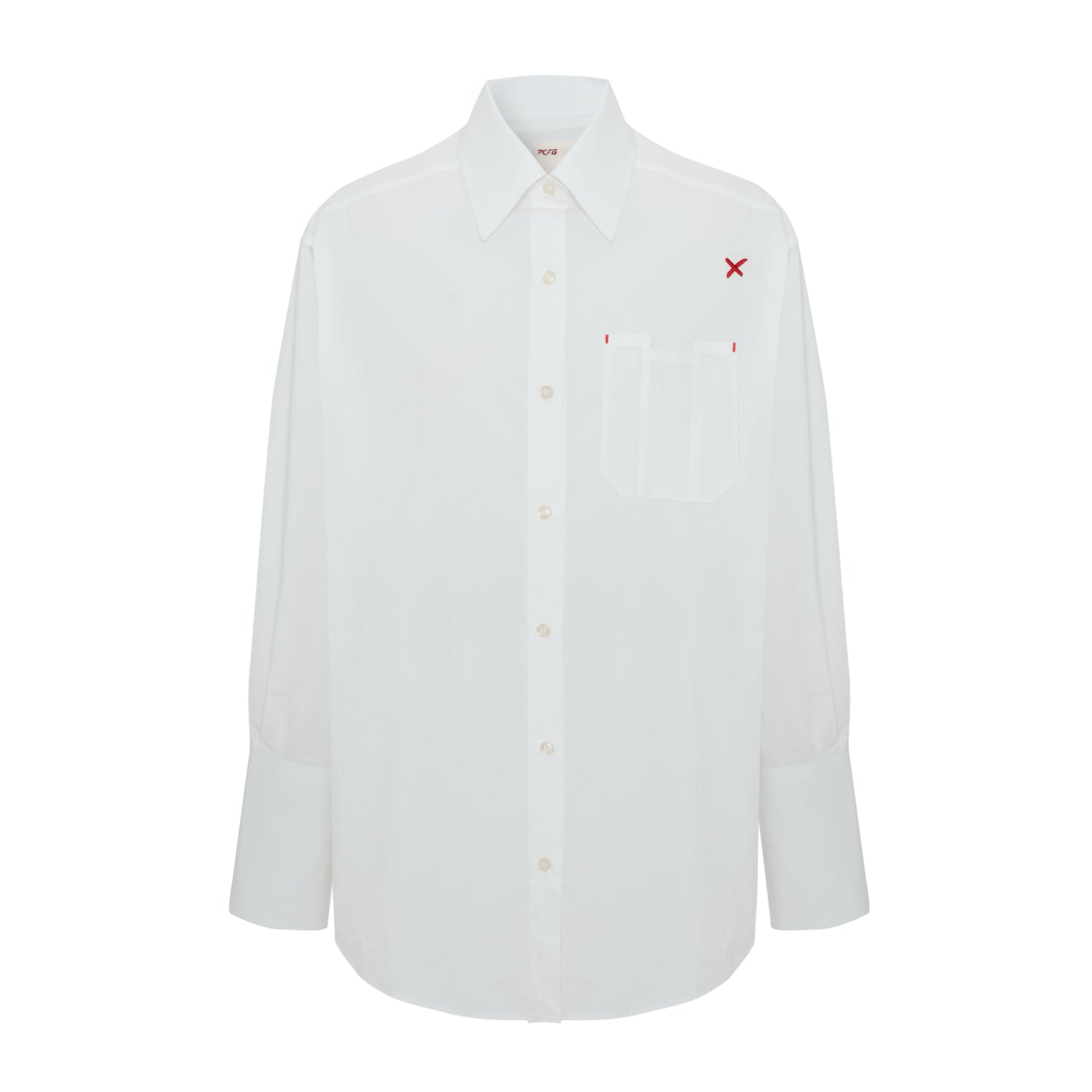 Cotton Oversized Shirt - Women