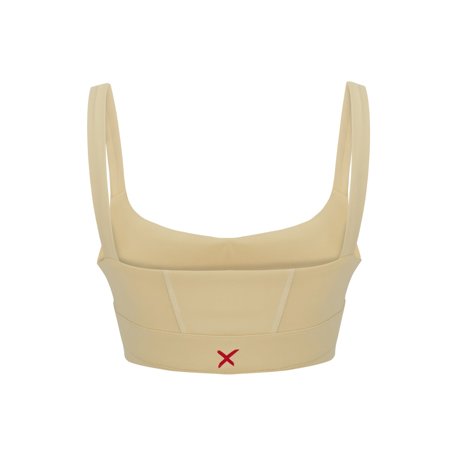 Bra With Stitch Detail - Chino Green