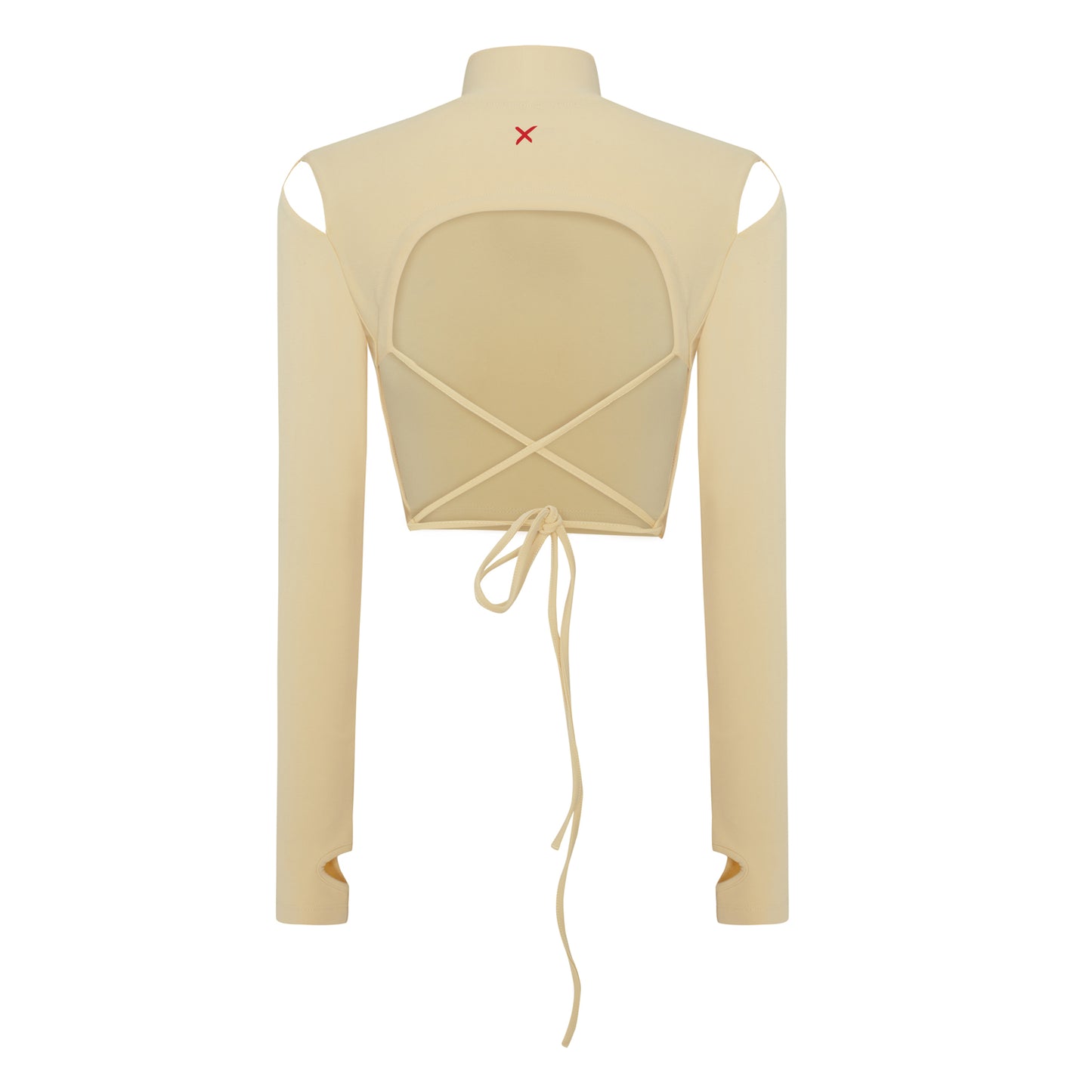 Boomerang Uzun Kollu Crop Top