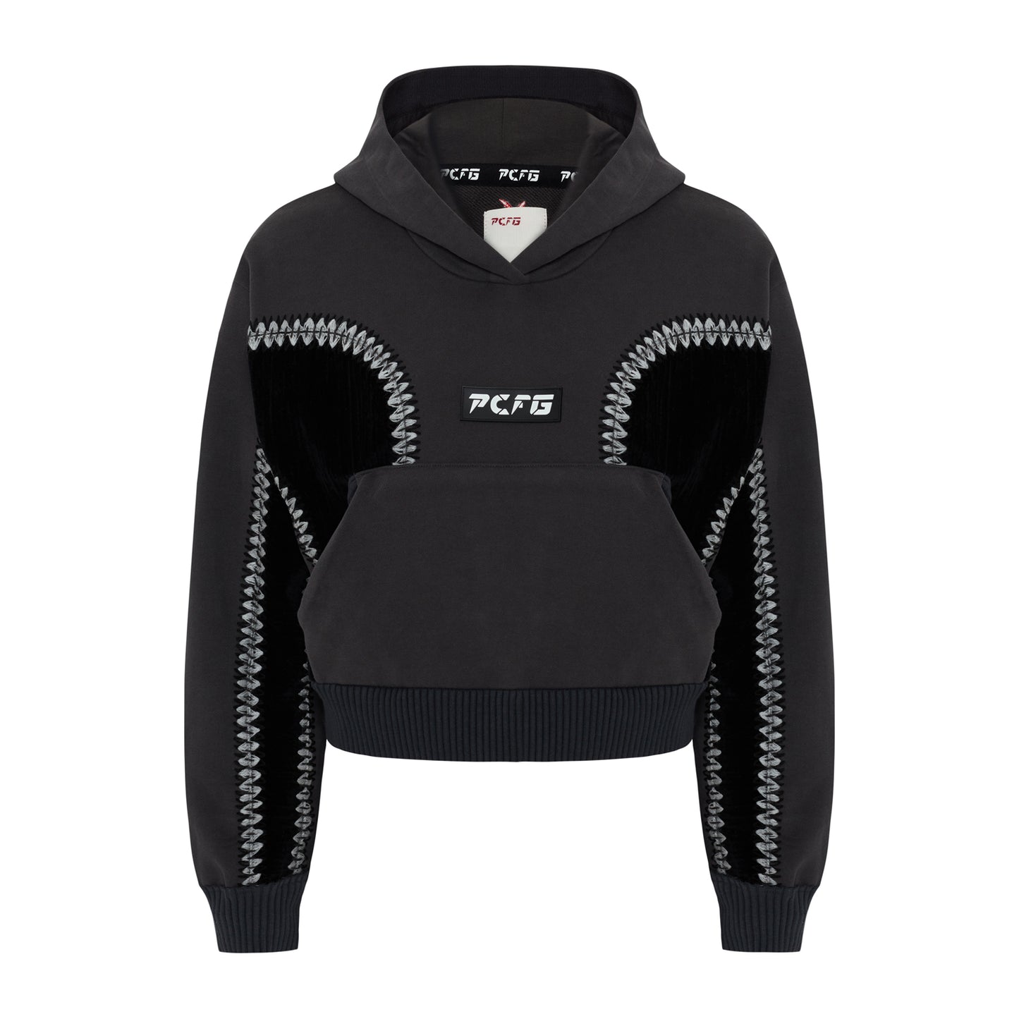 Boomerang Panelli Kadın Hoodie