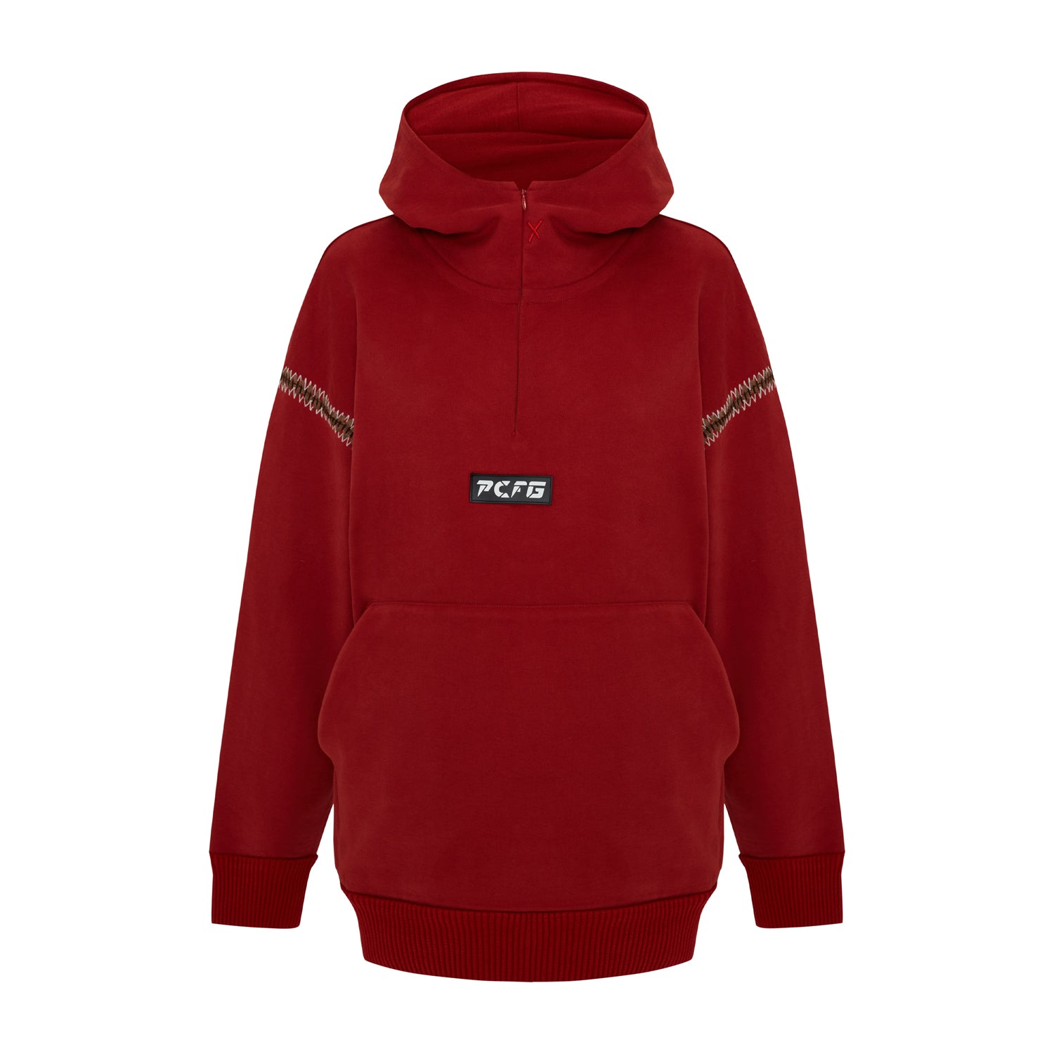 Cotton Zip Up Hoodie - Men