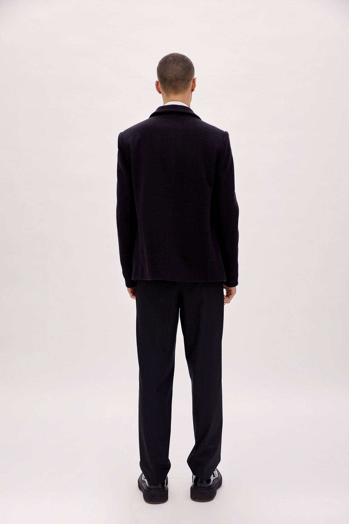 Boomerang Çift Düğmeli Kaban