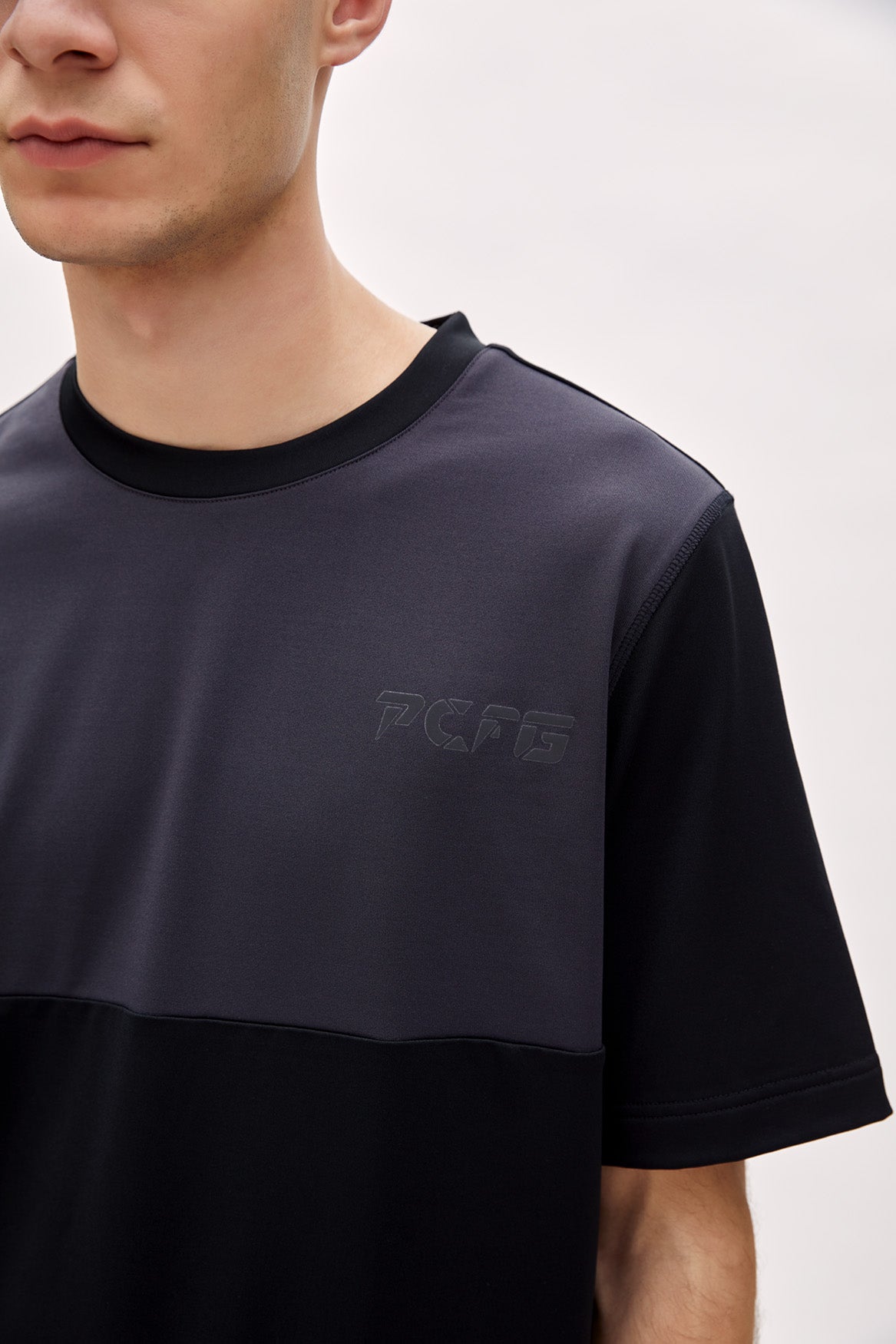 Panelled Running Tee