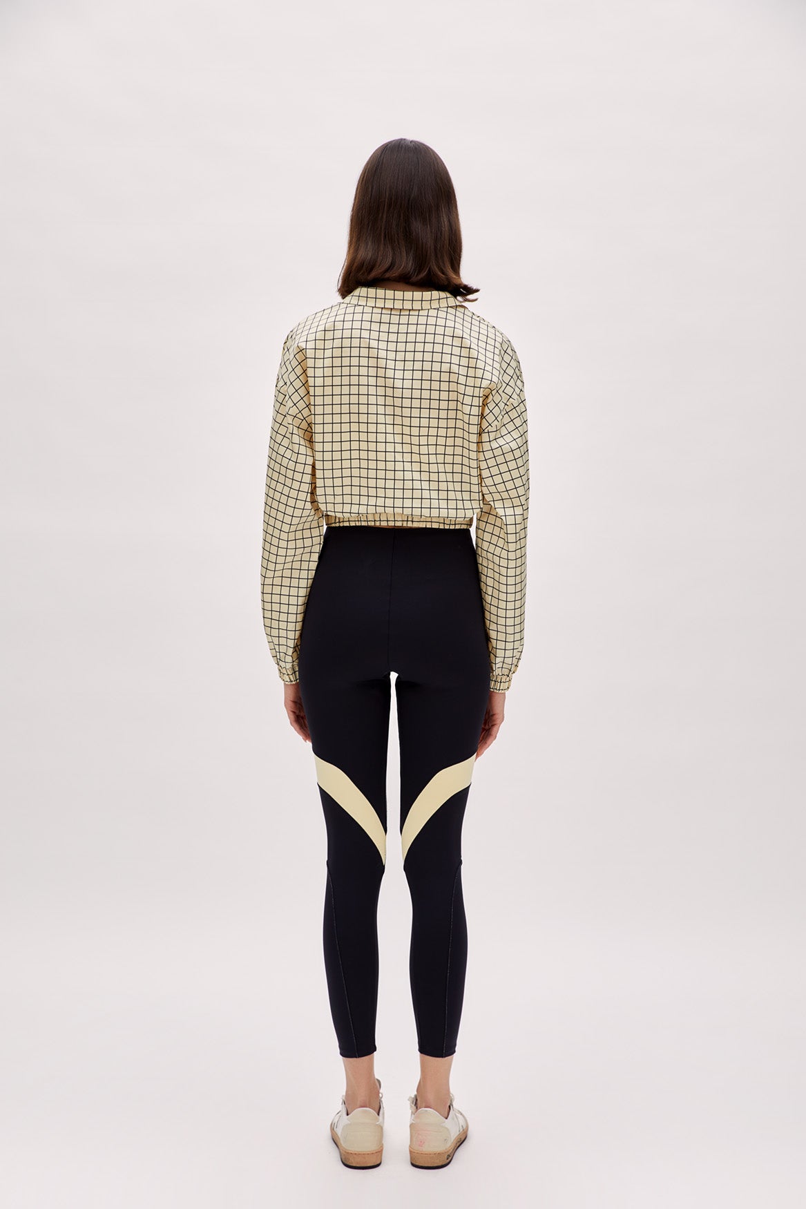 Boomerang Paraşüt Kumaş Crop Sweatshirt