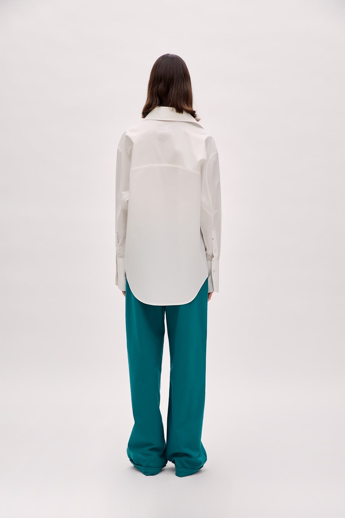 Cotton Oversized Shirt - Women