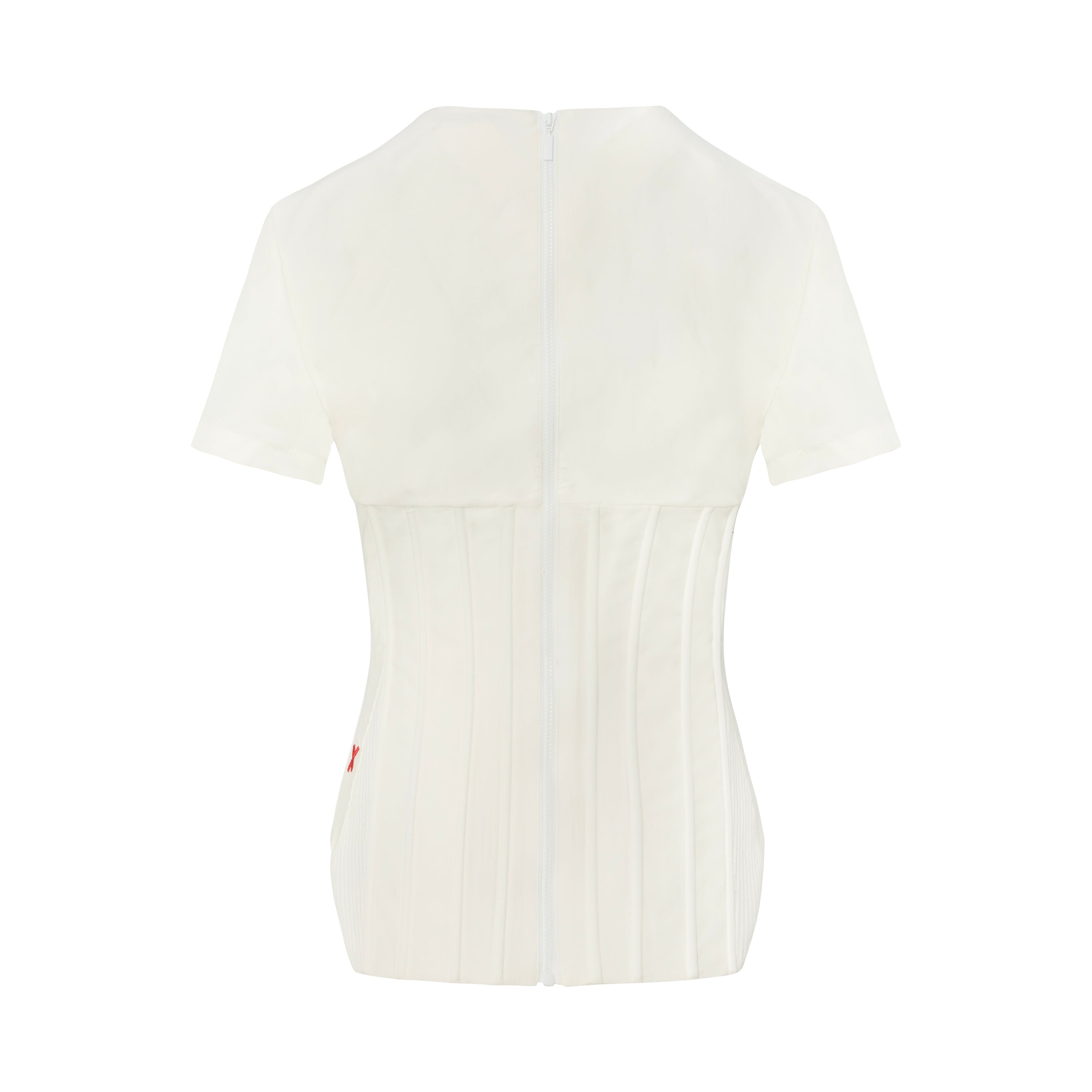 TAILORED CORSET TEE TOP