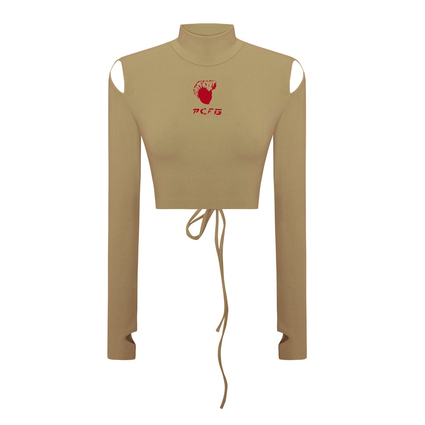 Boomerang Long Sleeve Crop Top