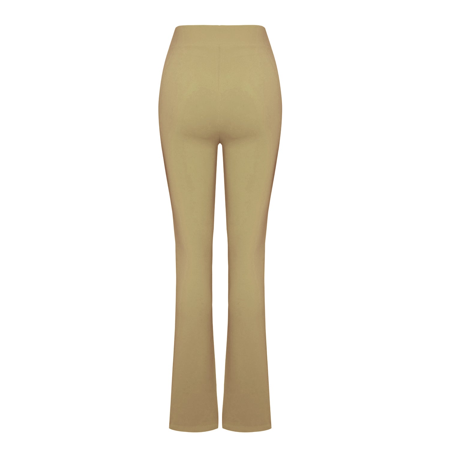 Cotton Flare Yoga Pant - Covert Green