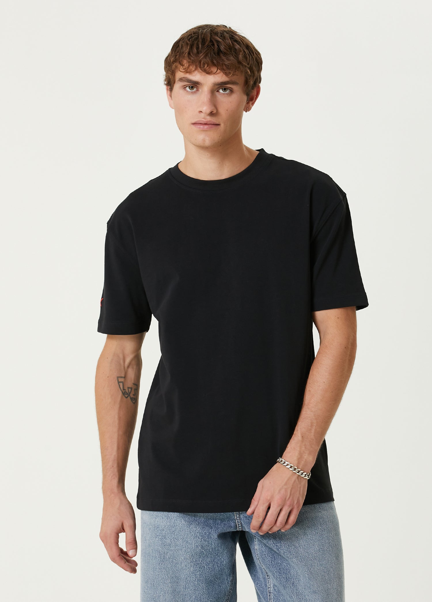 Destroyed Logo Tee - Black
