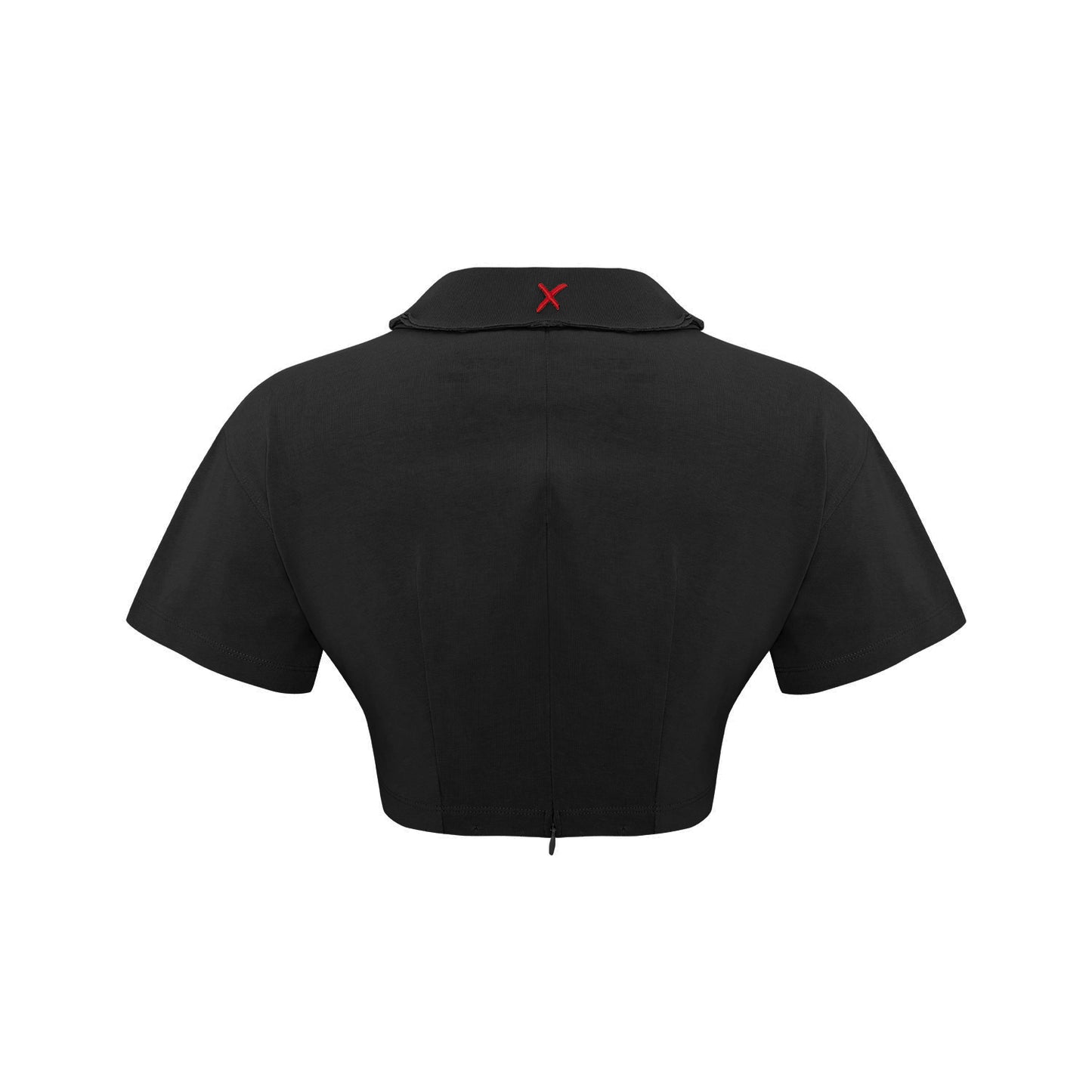 Boomerang Yırtık Detaylı Crop Tişört