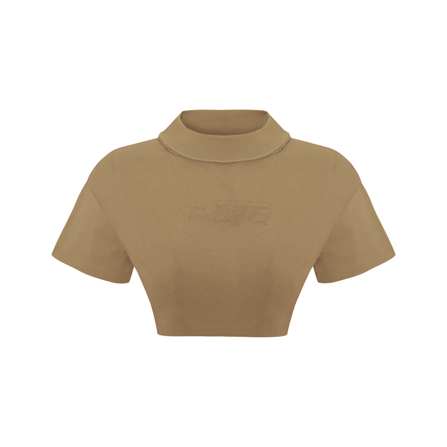 Cotton Destroyed Crop Tee - Covert Green