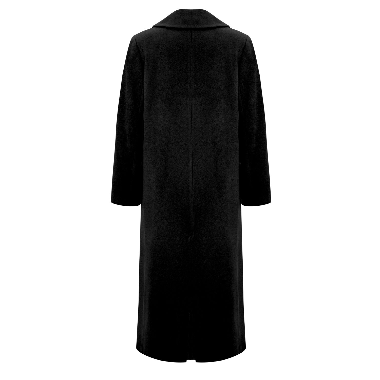 Wool Women Coat - Black