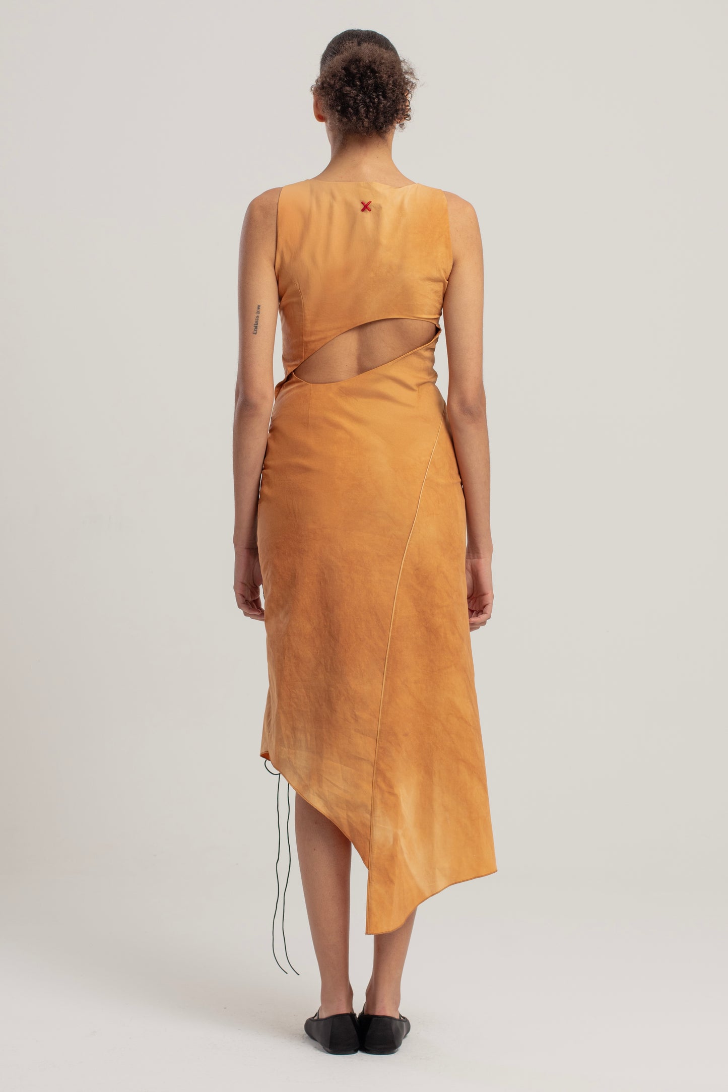 Day to Night in LA Yırtmaç Detaylı Uzun Elbise