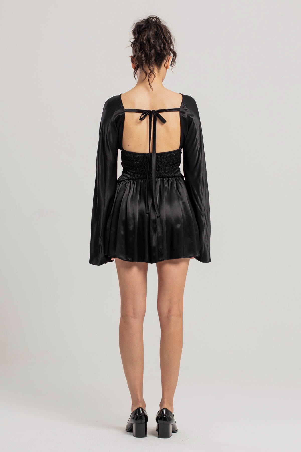 LONG SLEEVE MINI DRESS