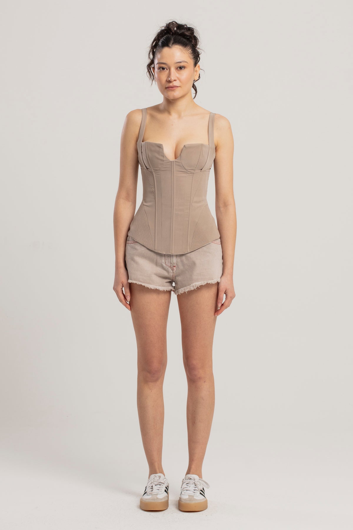 CORSET TOP - MOON ROCK