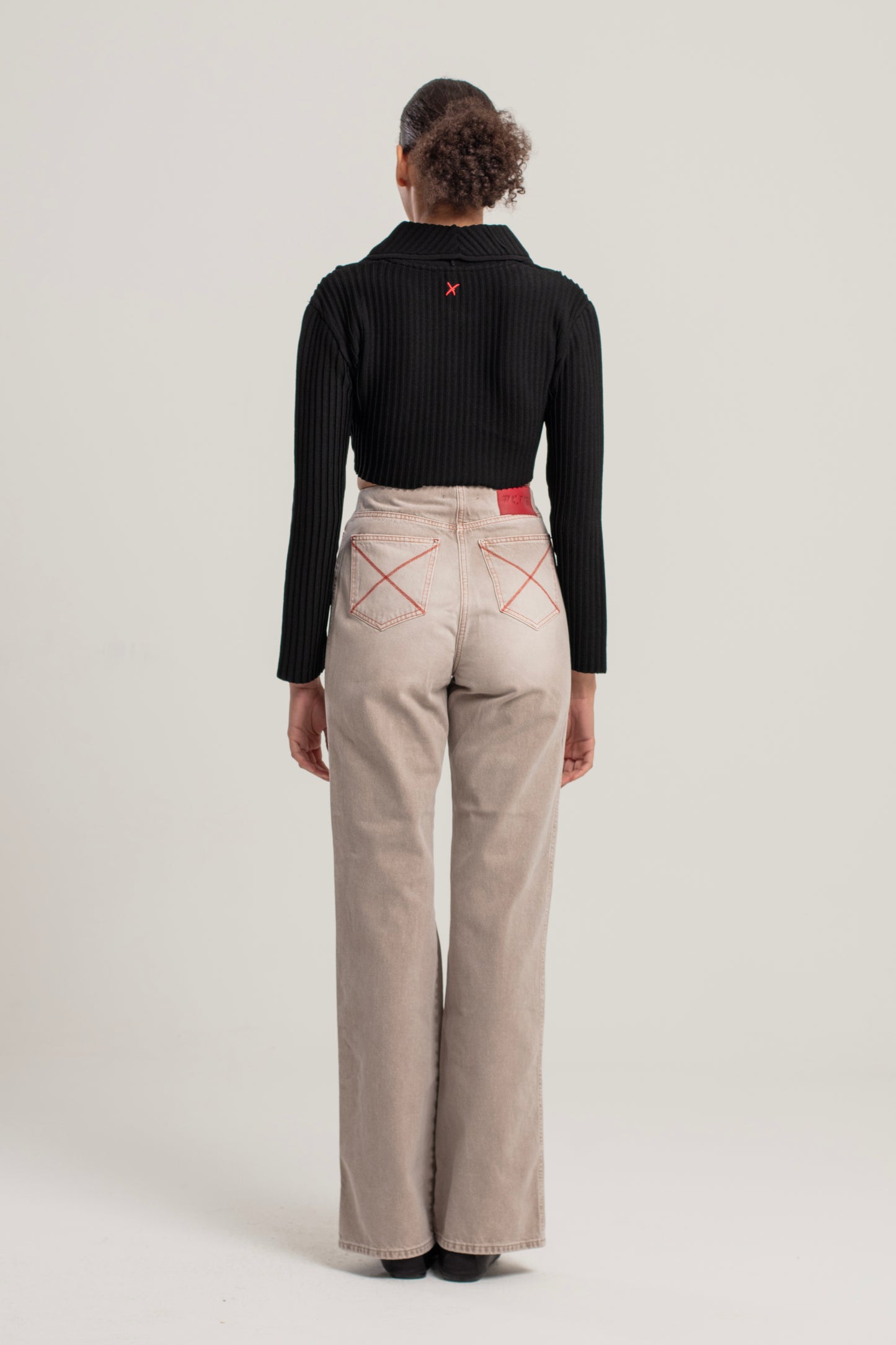 Day to Night in LA Regular Fit Flare Denim Pantolon